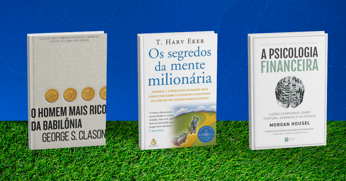 Minha biblioteca virou parte da minha carteira: os livros que moldaram minha mentalidade financeira