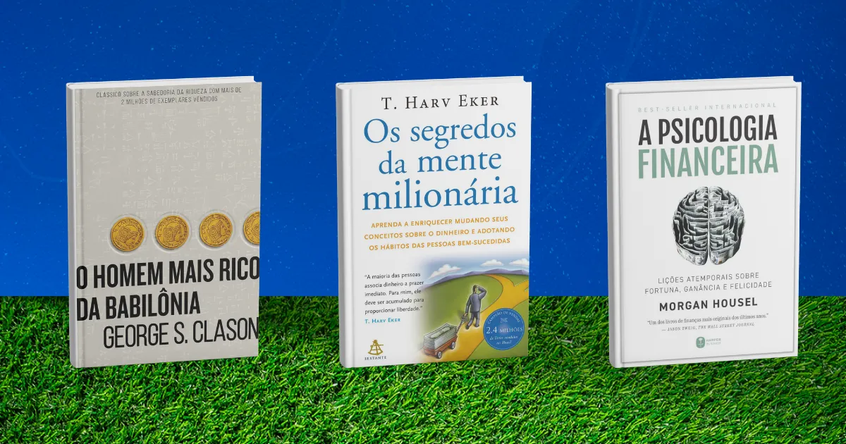 Minha biblioteca virou parte da minha carteira: os livros que moldaram minha mentalidade financeira